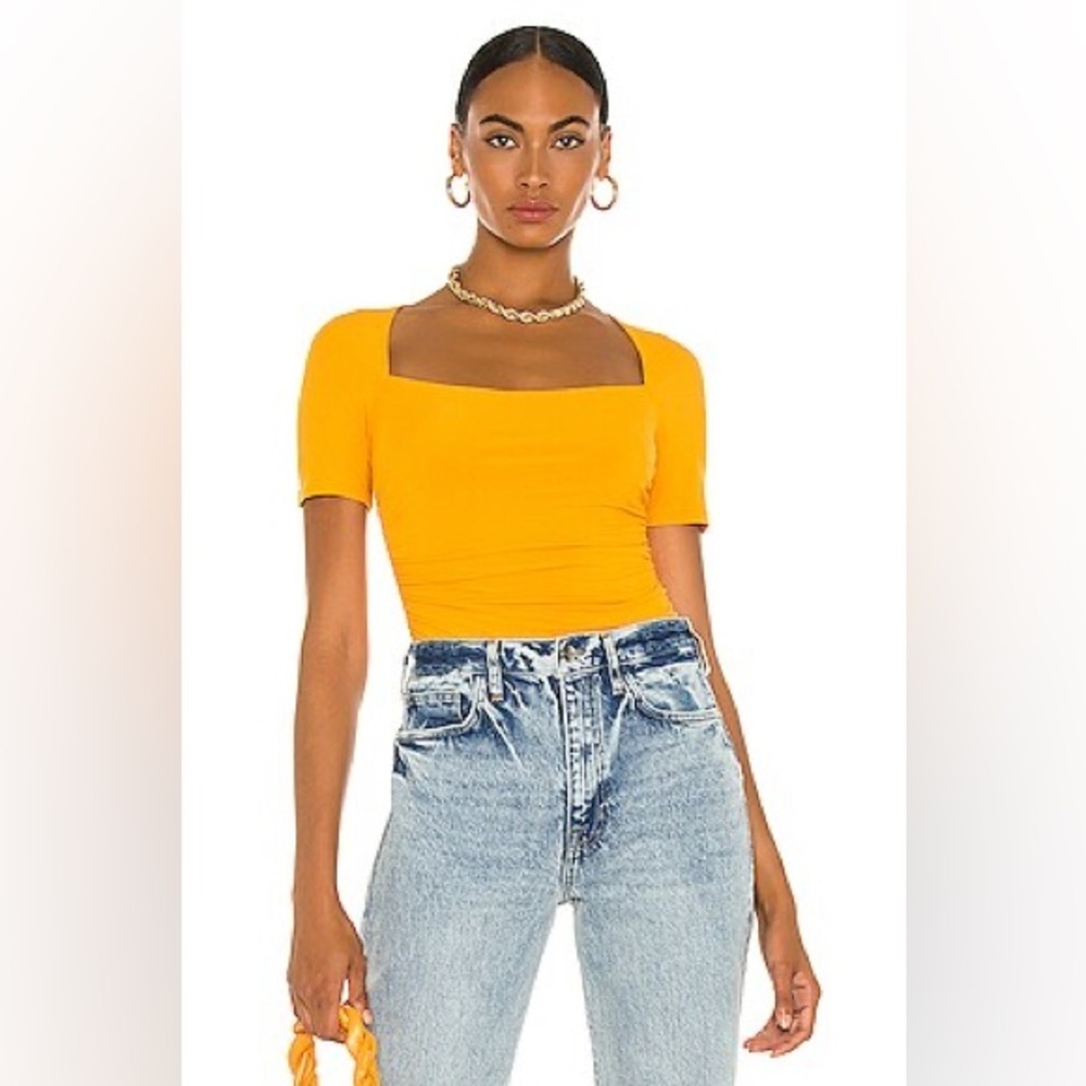 Significant Other Valerie Top in Marigold Yellow Size 2